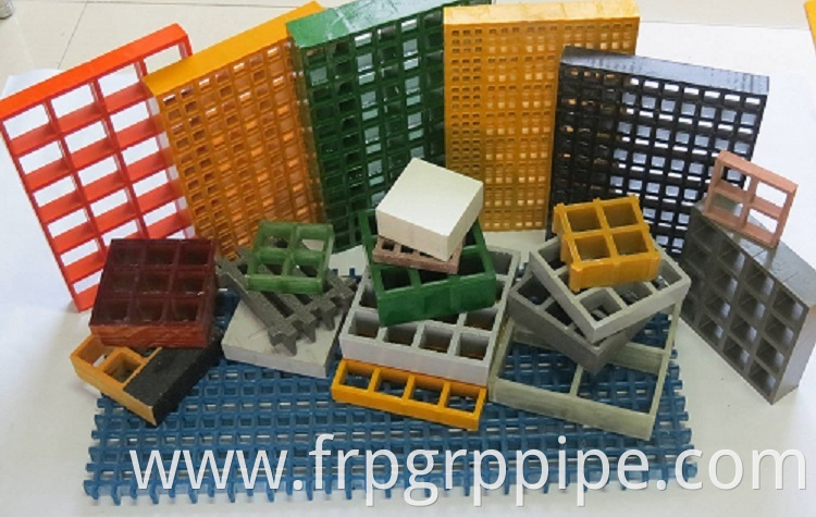 Fiberglass Reinforced Plastic Grills FRP Grating Prices FRP Platform Grating Fiber Gully Grating Sheet Panel